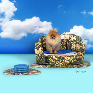 Legowisko dla psa United Pets Doggymood z matą - 3