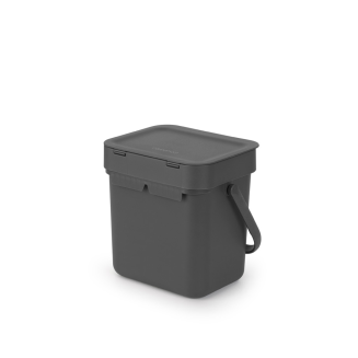 Brabantia Sort&Go sorting basket 3l gray - 4