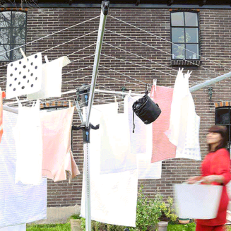 Brabantia Lift-O-Matic garden dryer 60 m Metallic Gray - 5