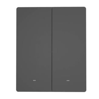 Włącznik światła SONOFF M5-2C-80 Wi-Fi 2-kanałowy (grafitowy) - 3