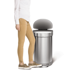  Simplehuman pedal basket, FPP steel, 45l - 3
