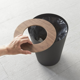  Yamazaki Rin 7l round waste bin - 5