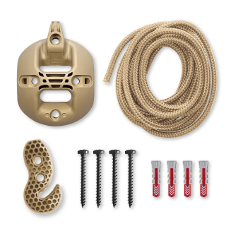  La Siesta CasaMount beige hammock chair assembly kit - 6