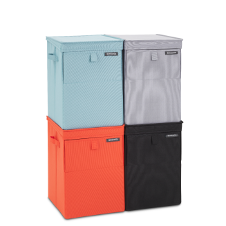  Brabantia modular laundry basket, dark gray, 35l - 2