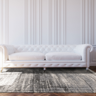  Louis de Poortere Mad Men Griff jersey stone round rug - 11