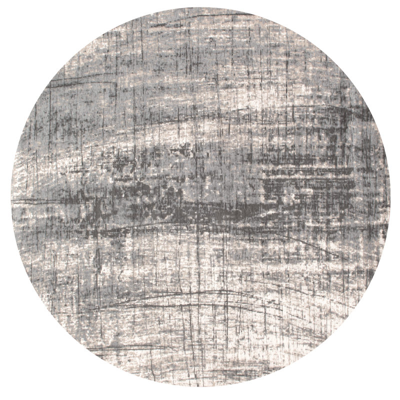  Louis de Poortere Mad Men Griff jersey stone round rug