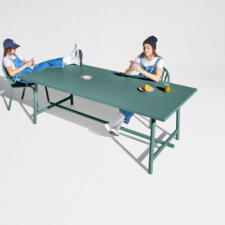 Krzesło ogrodowe Fatboy Fred's Chair Dark Sage - 9