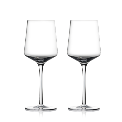  Set of 2 Zone Denmark Rocks white wine glasses 300 ml