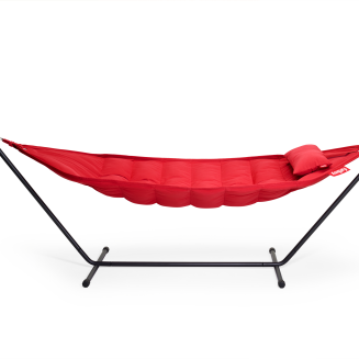  Fatboy Headdemock Superb Deluxe Red hammock with black stand - 3