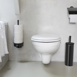  Brabantia Black standing/wall toilet brush - 2