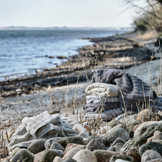 Ręcznik Zone Denmark Inu Soft Grey 70x140 cm - 5