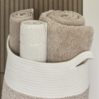 Dywanik łazienkowy Aquanova Mauro Almond 80x160 cm - 7