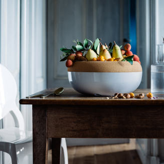  Emile Henry fruit and vegetable bowl 36 cm black - 4