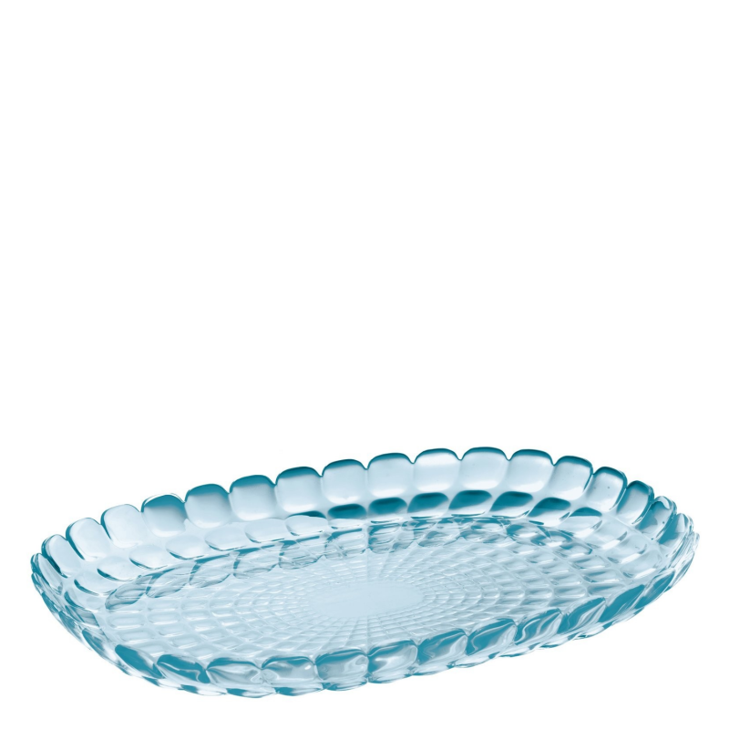 Guzzini Tiffany M platter, 32 cm, blue