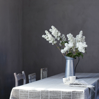  Lapuan Kankurit Kaarna tablecloth light olive 150x260 cm - 7