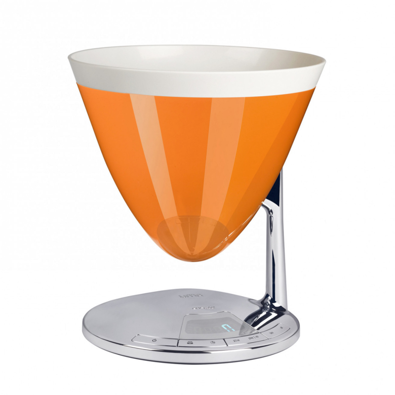  Casa Bugatti Uma electronic scale with timer, orange