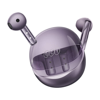 Słuchawki TWS QCY AilyBuds Clear T32 (fioletowe) - 3