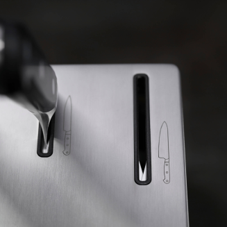  Set of 5 knives in a Zwilling Pro self-sharpening block - 12