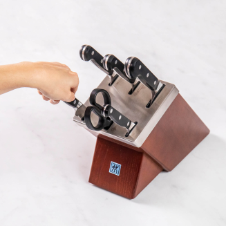  Set of 5 knives in a Zwilling Pro self-sharpening block - 9