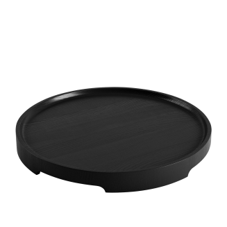  SACKit Serving Tray dark stained ash pouf - 2