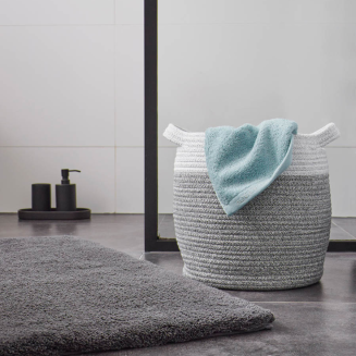  Aquanova Alma Caviar bathroom rug 60x60 cm - 4