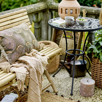  Bloomingville Nesma Brown pillow 35x60 cm - 2