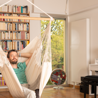  La Siesta Habana latte comfort hammock chair - 3
