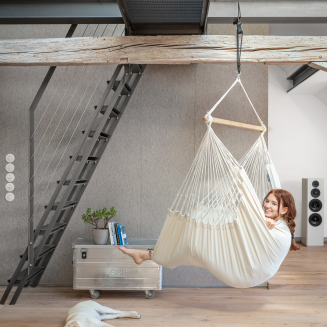  La Siesta Habana latte comfort hammock chair - 5