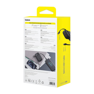 Powerbank Baseus QPow 2 10000mAh 30W 2xUSB-C (czarny) - 8