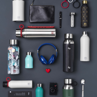 Butelka termiczna Casa Bugatti B BOTTLES Cream 350 ml - 7