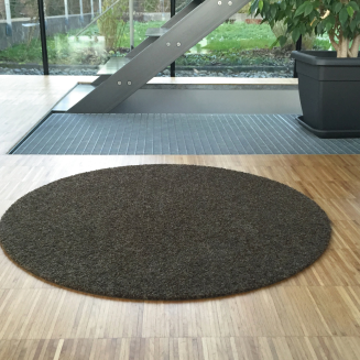  Keilbach Point round doormat, black - 3