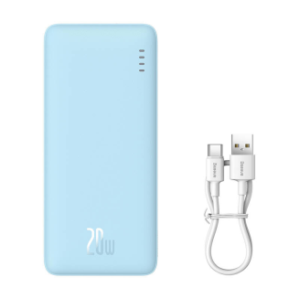 Powerbank BASEUS Airpow 10000mAh 20W (niebieski) - 2