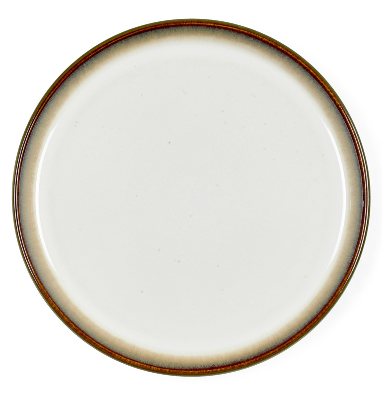 Gastro Bitz Gray Cream plate 21 cm