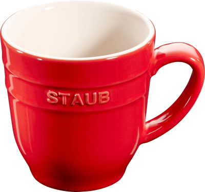 Staub ceramic mug - 350 ml, Red