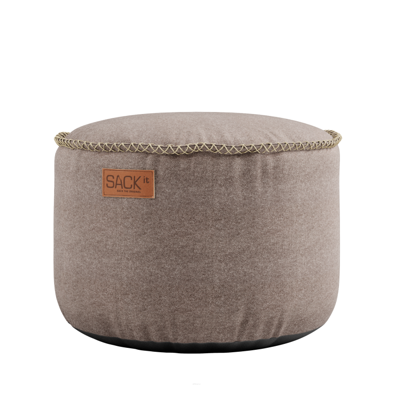  SACKit Canvas Pouf sand