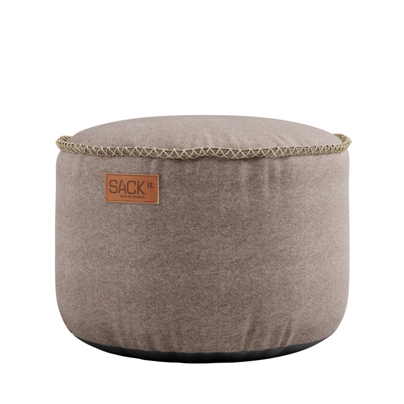  SACKit Canvas Pouf sand