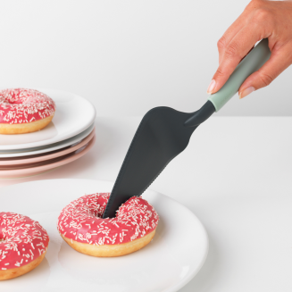  Brabantia Tasty+ Jade Green cake spatula with knife - 3