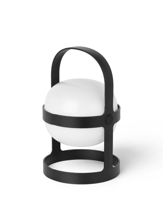 Solar lamp z USB Rosendahl Soft Spot Black 18 cm