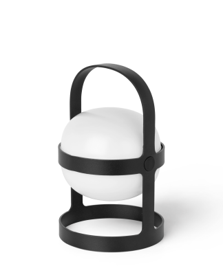 Solar lamp z USB Rosendahl Soft Spot Black 18 cm