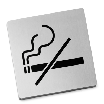 Zack Indica no smoking sign