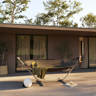 Stojak na hamak SACKit Cobana Taupe - 2