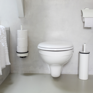  Brabantia White standing/wall toilet brush - 3