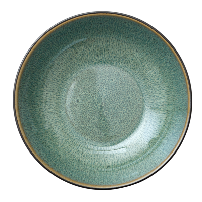 Bitz Black Green pasta plate 20 cm