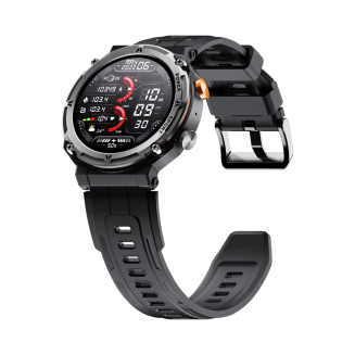 Smartwatch VELTORI VT130-1 Czarny Pasek Silikonowy - 7