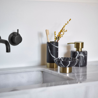  Aquanova Nero Black bathroom tray 30x23 cm - 4
