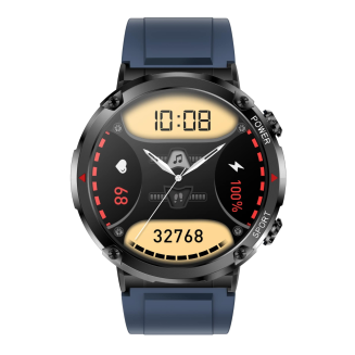 Smartwatch Gravity GT21-5 + Granatowy Pasek Silikonowy - 4