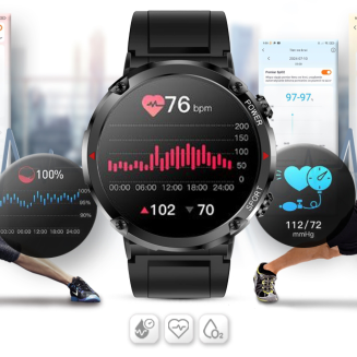 Smartwatch Gravity GT21-5 + Granatowy Pasek Silikonowy - 14