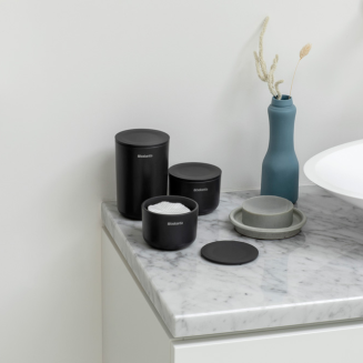  Set of 3 Brabantia ReNew Dark Gray containers - 5