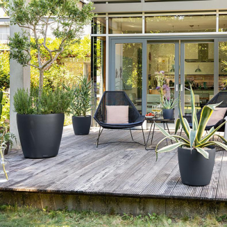  Lechuza Classico Color 18 flowerpot | 21 | 28 | 35 | 43 | 60 | 70 gray slate - 15