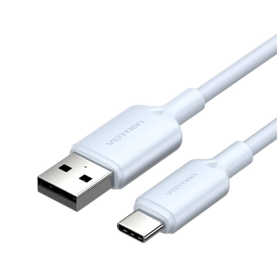 Kabel USB 2.0 A do USB-C 3A Vention CTQLH 2M (niebieski)